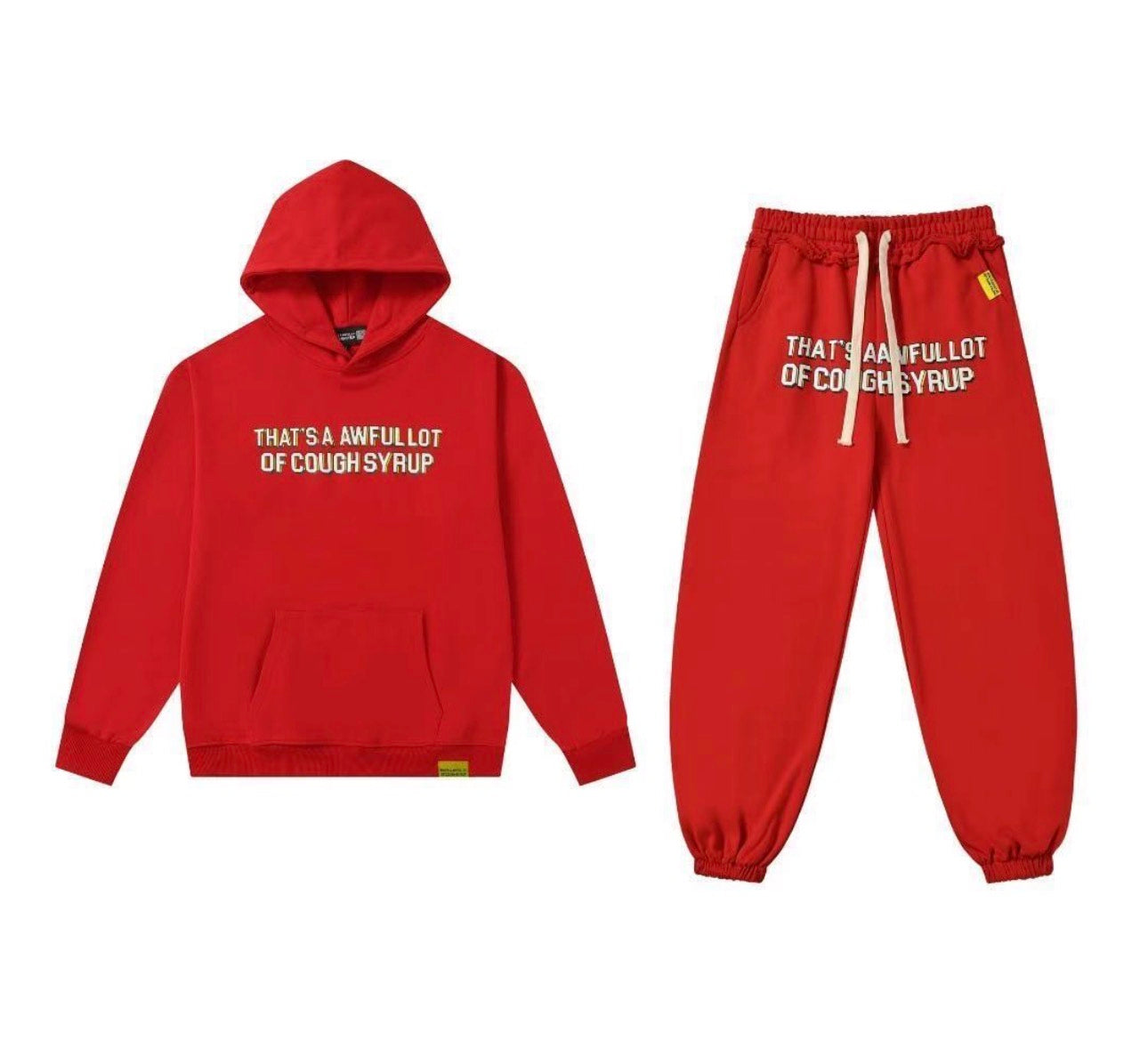 That’s a awful lot of cough syrup jumpsuit